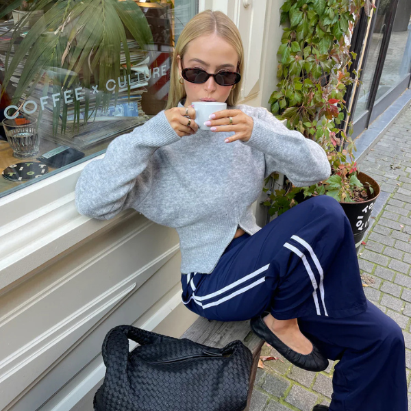 The Elara Split Hem Knit Jumper