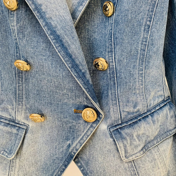 The Evora Denim Blazer