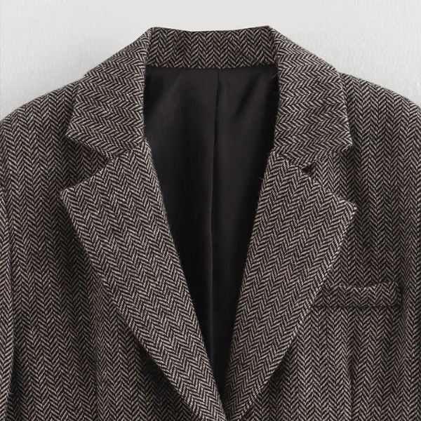 The Marlow Herringbone Blazer