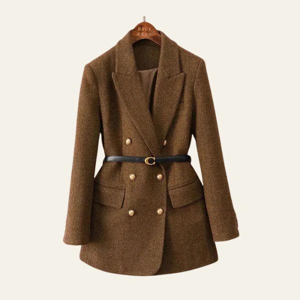 The Edinburgh Tweed Double-Breasted Blazer