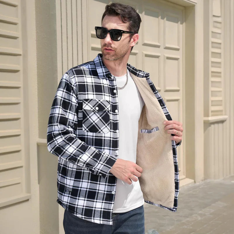 The Yukon Sherpa-Lined Flannel Jacket